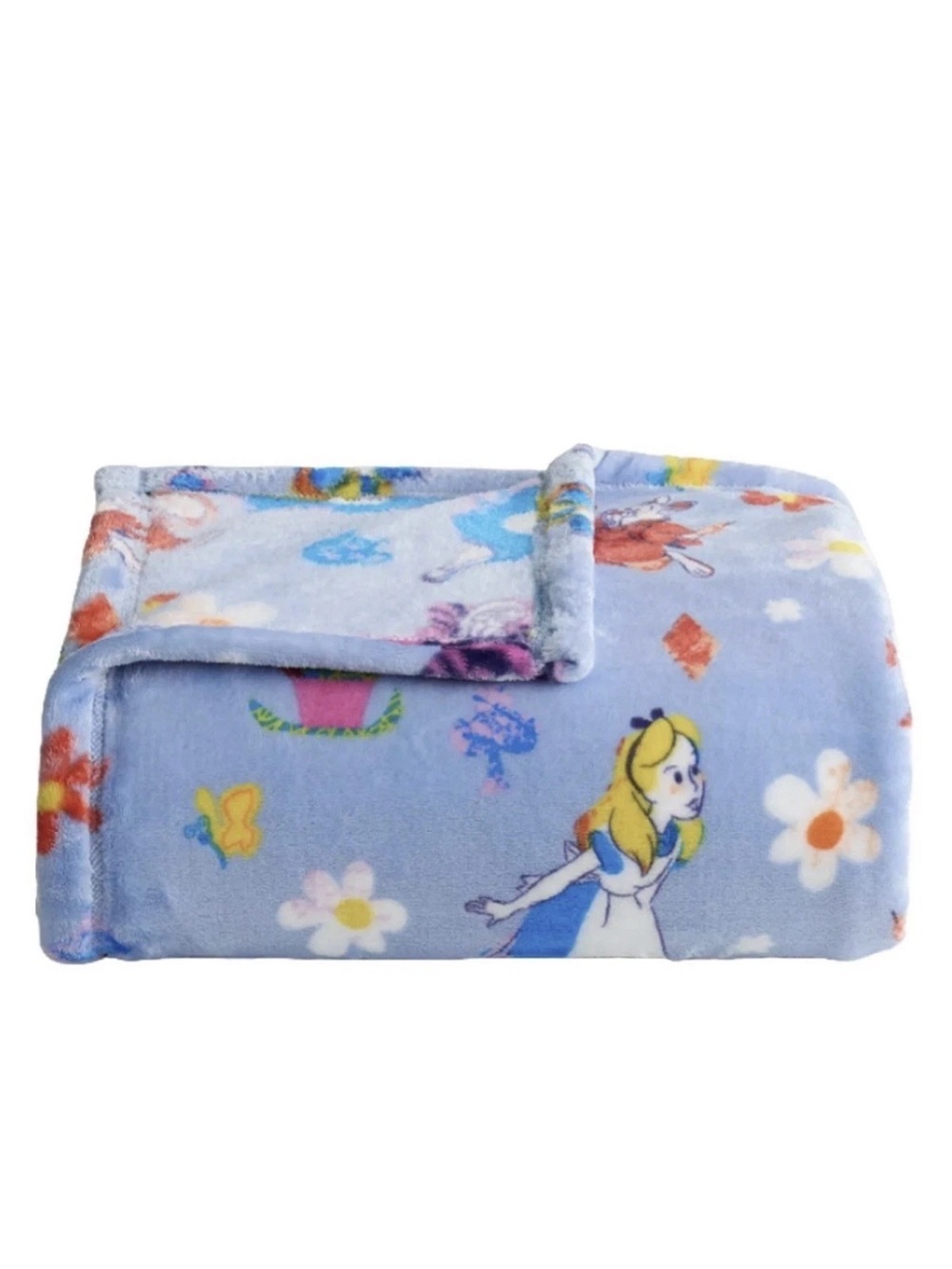 Disney's Alice in Wonderland The Big One Oversized Plush Throw 5'x6' New